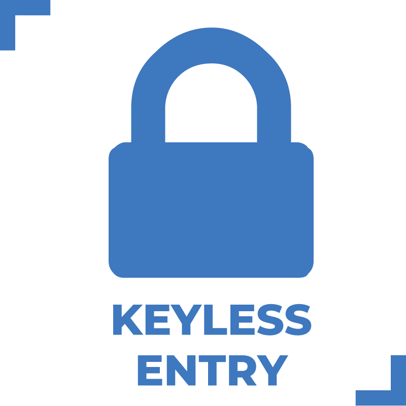 Keyless entry from smartphone